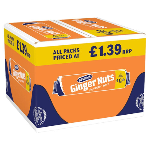 McVities McVitie's Ginger Nuts 250g (pack of 6) 1
