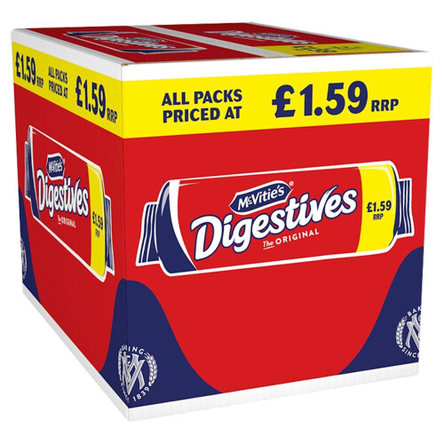 McVities McVitie's Digestives The Original 400g (Pack of 12) 1