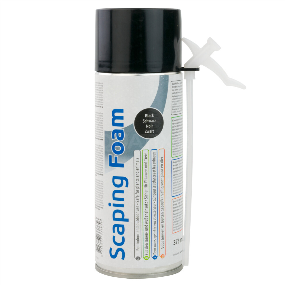 Superfish - Scaping Foam 375ml Aquascaping Black Spray