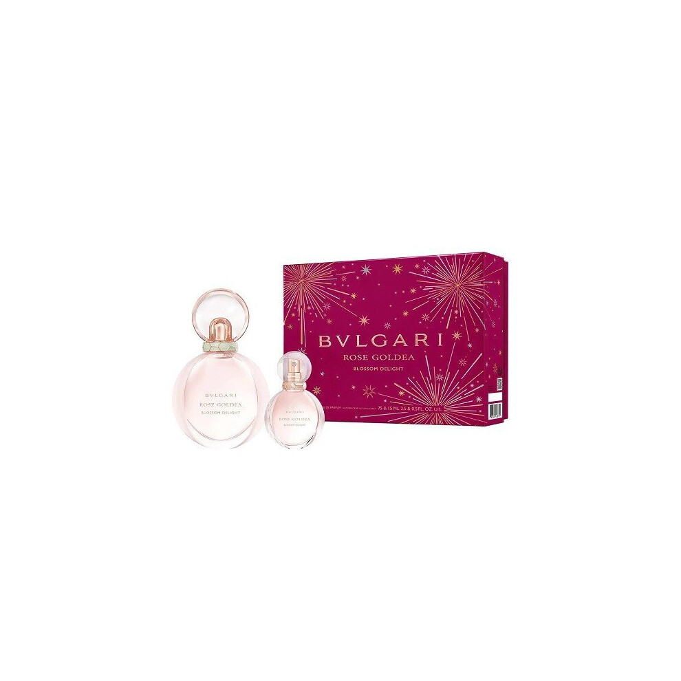 Bvlgari Rose Goldea Gift Set Blossom Delight 75Ml Edp, 15Ml Edp