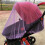 (Blue) Baby Stroller Pushchair Anti-Insect Mosquito Net 3