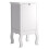 Living And Home (White) Wooden Bedside Side Table Nightstand with Drawer 5