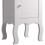 Living And Home (White) Wooden Bedside Side Table Nightstand with Drawer 6