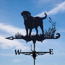 (Type 7) Dog Weather Vane Home Roof Decoration Wind Vane Wind Spinner
