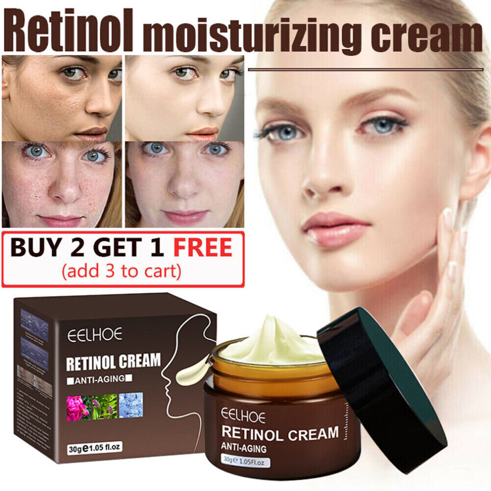 Instant Wrinkle Remover Anti-Aging Retinol Face Cream Skin Tightening Firming
