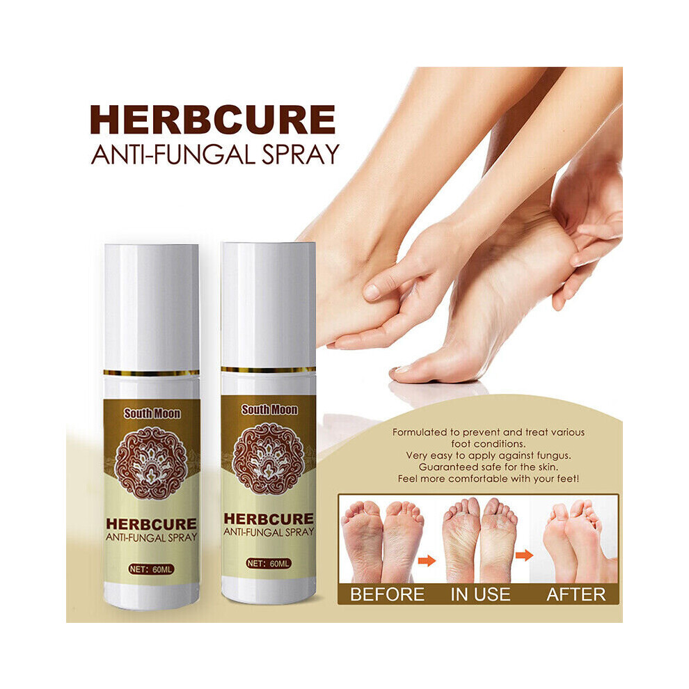 Srj Star 60Ml Treatment Fungus Infections Combat Anti Itching Anti-Fungal Feet Spray