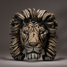 (Lion) Shark Tiger Lion Animal Sculpture Wall Hanging Decor 3D Animal Home Room Decor