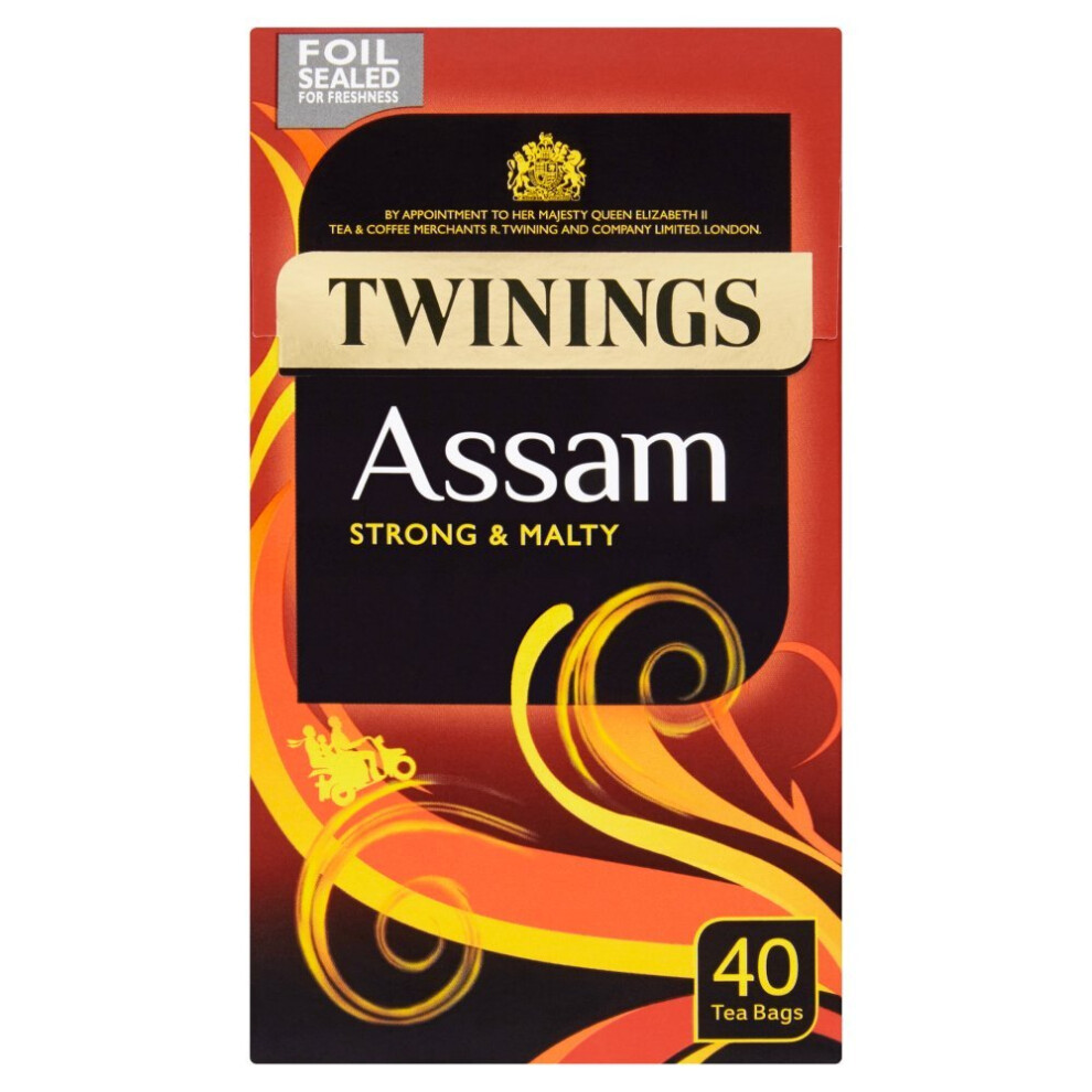 Twining Assam Tea Bags 40s (Pack of 8)