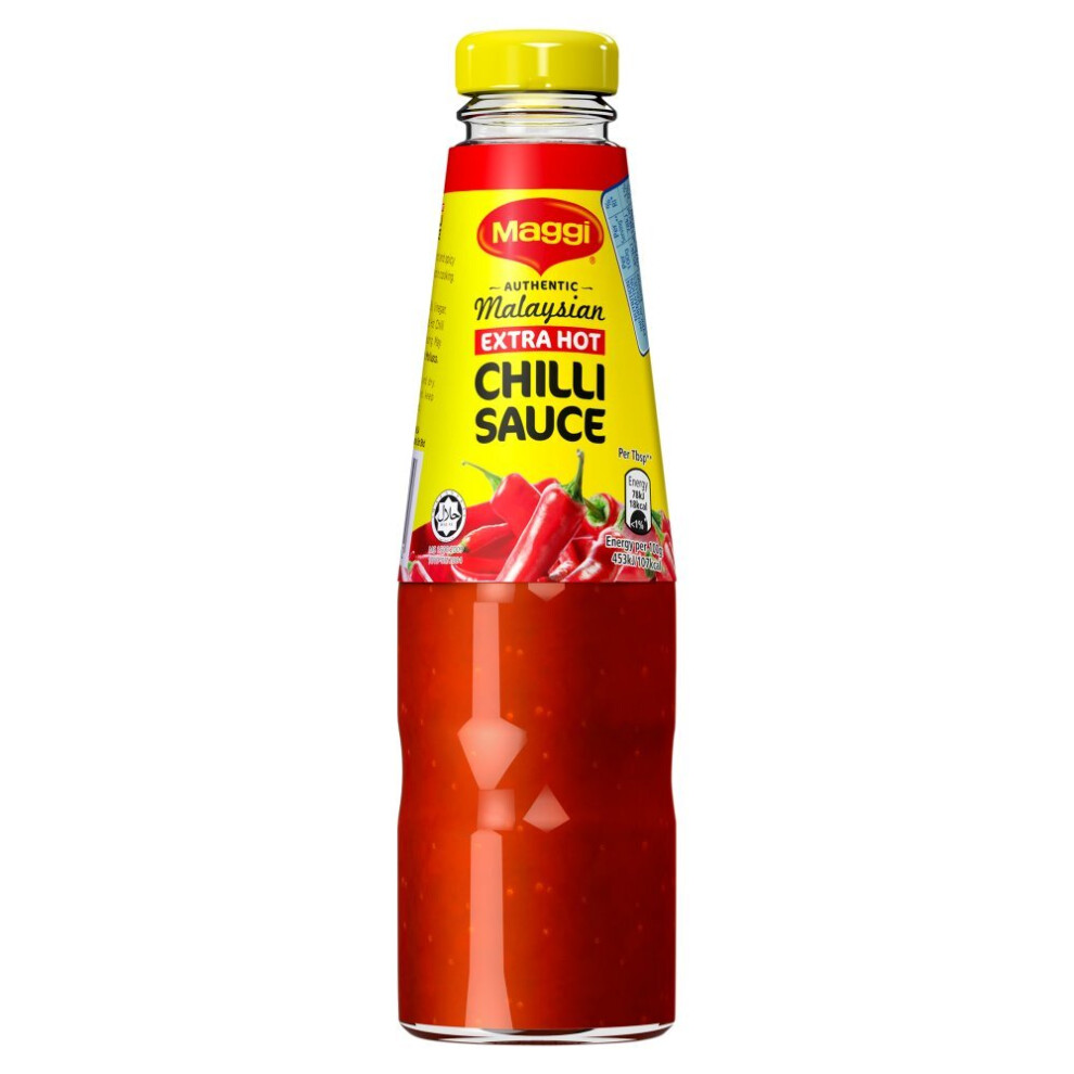 Maggi Extra Hot Chilli Sauce, 320G (Pack Of 1)