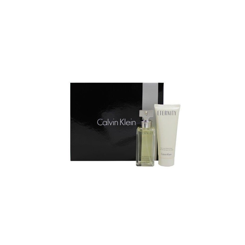 Calvin Klein Eternity Gift Set 50ml EDP & 100ml Body Lotion