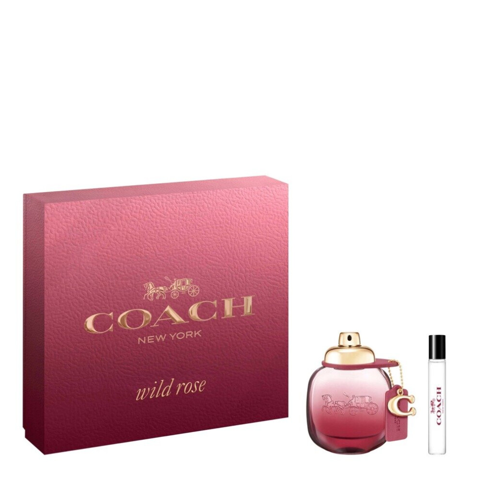 Coach Wild Rose Gift Set 50ml EDP Spray & 7.5ml EDP