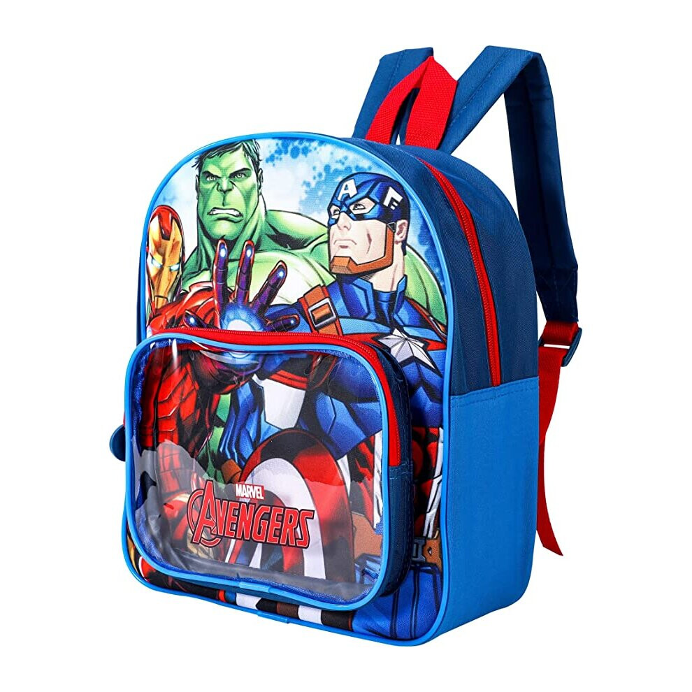 Childrens Marvel Avengers Premium Backpack Kids Back To School Bag Luxury Rucksack Travel Bag