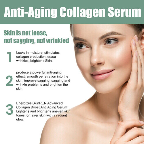 Advanced Collagen Boost Anti Aging Serum, Reduces Wrinkles Face Serum 1