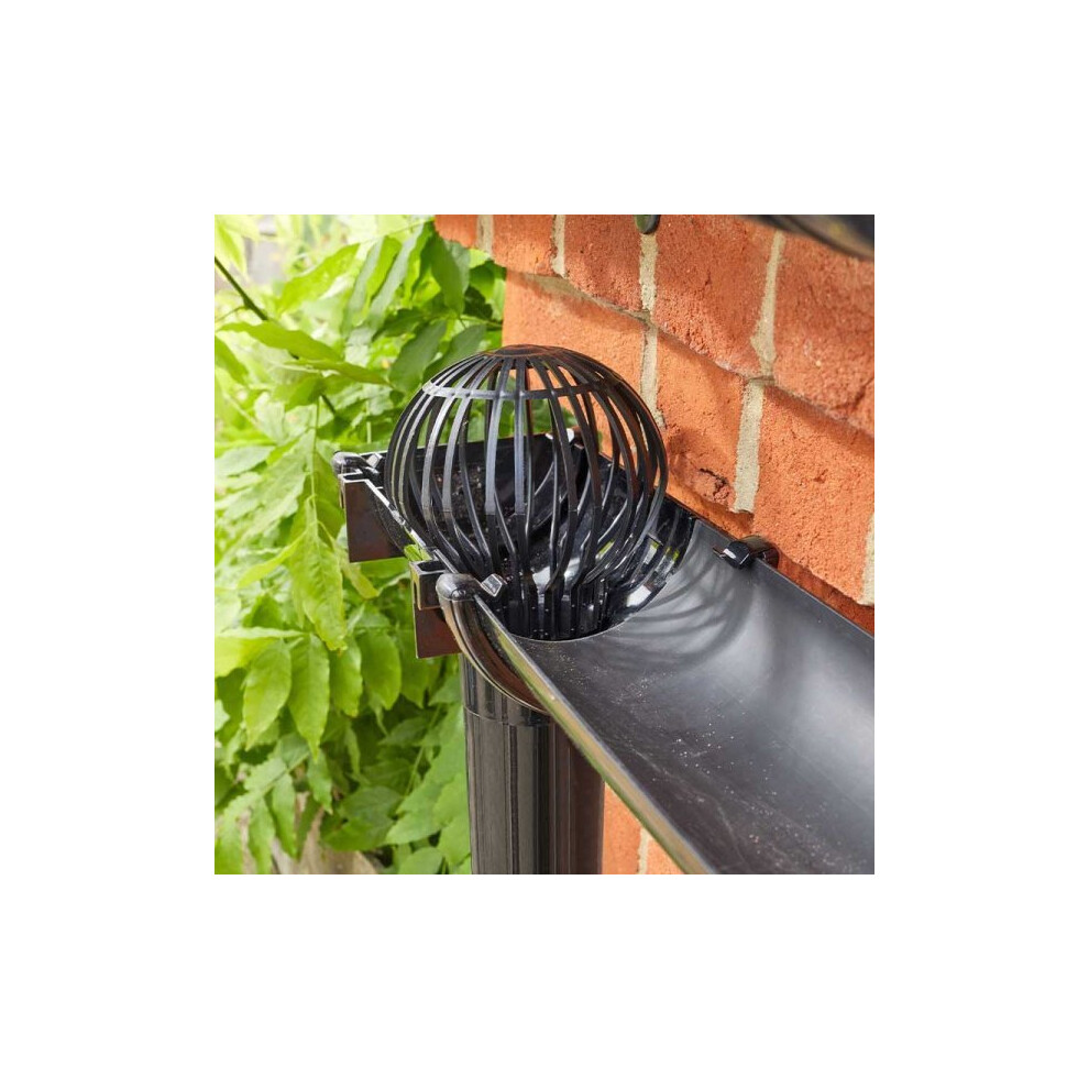 Downpipe Leaf Guard Gutter Filter Debris Cover Garden Guttering Accessory X 2 5050642078597