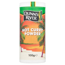 Dunn's River Carib Curry PWD Hot 100g (Pack of 12)