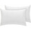 (WHITE) 2X Pillowcases Housewife Luxury Pillow Covers 1