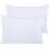(WHITE) 2X Pillowcases Housewife Luxury Pillow Covers 2