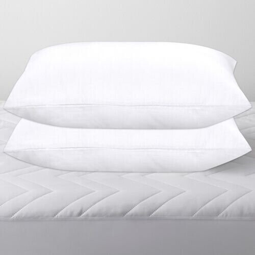 (WHITE) 2X Pillowcases Housewife Luxury Pillow Covers 2