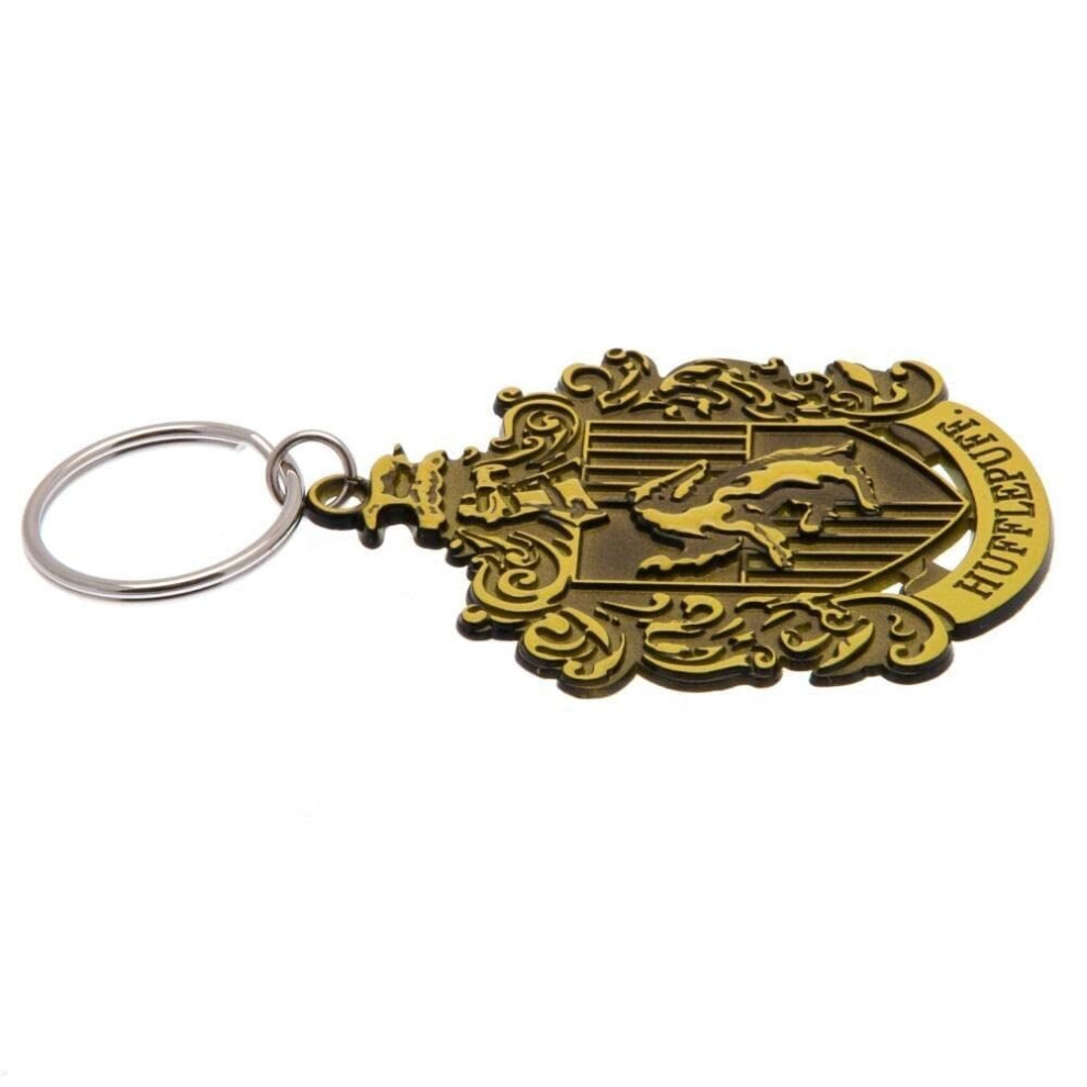 Hufflepuff 3D Metal Keychain