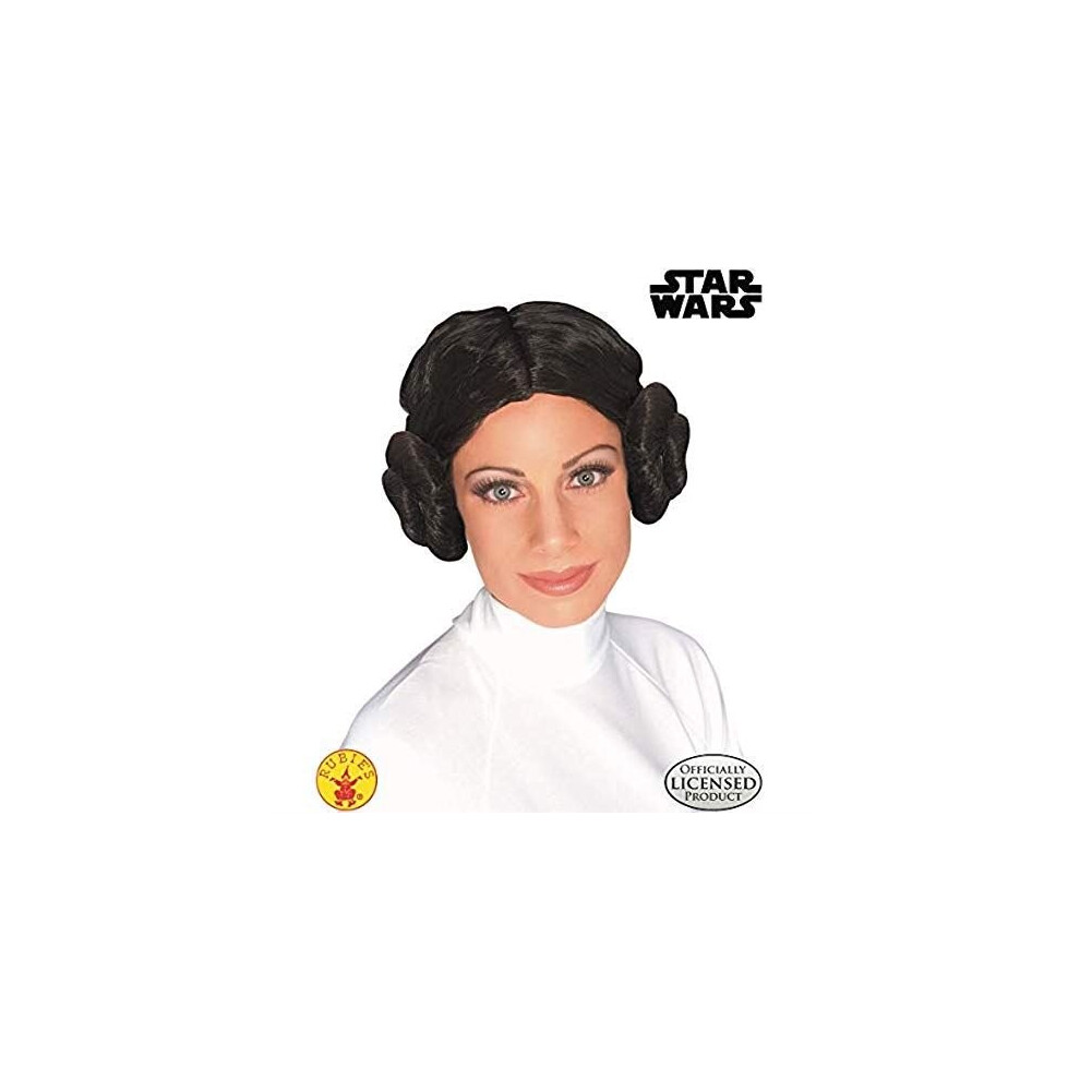 Princess Leia Wig Ladies Fancy Dress Star Wars Womens Adults Costume Accessory Not,Specified