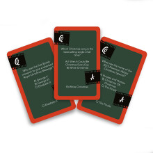 Christmas Music Trivia Card Game 100 Festive Questions