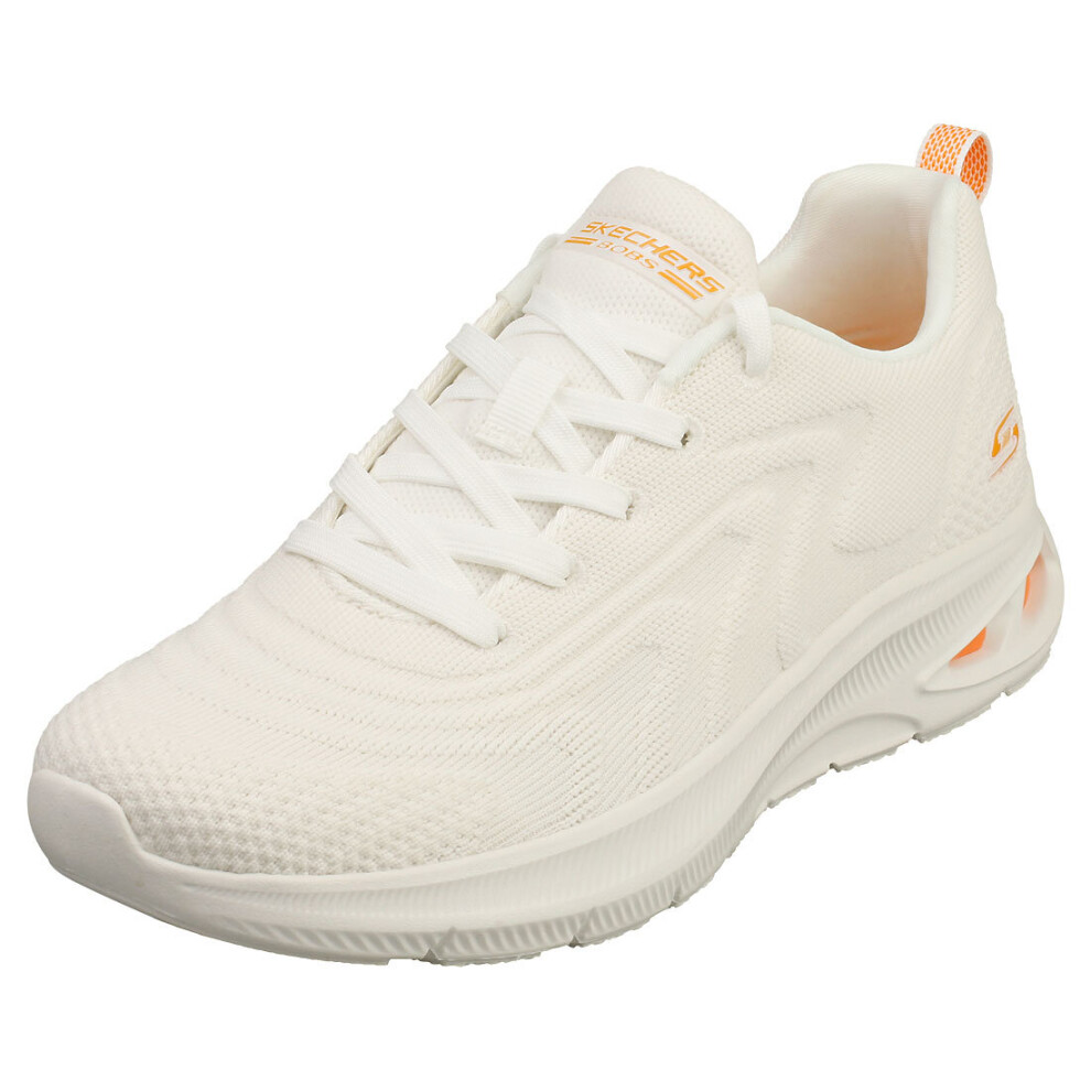 (6) Skechers Bobs Unity Vegan Womens Fashion Trainers in Off White