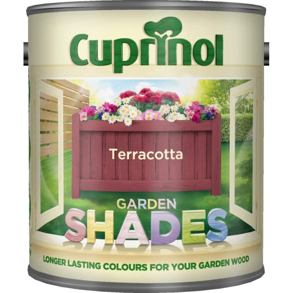 Cuprinol Garden Shades Tester Terracotta 125Ml 5356009 Multicoloured