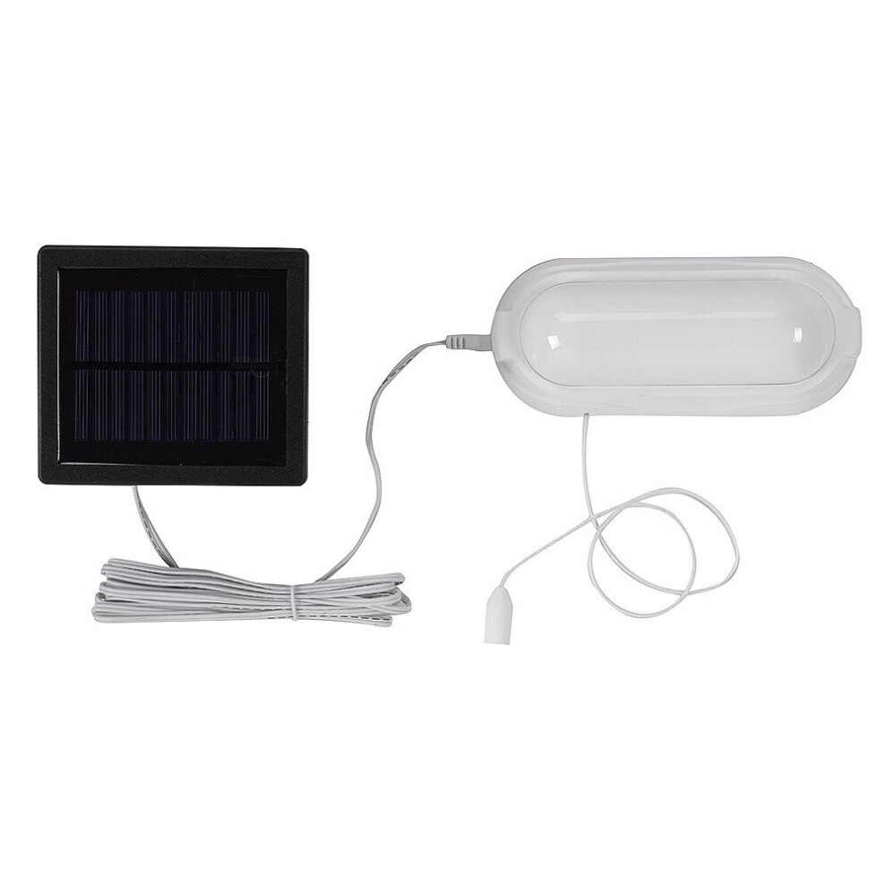 Solar Powered Shed Light Super Bright 50 Lumen LEDs Garden Lighting Accessory