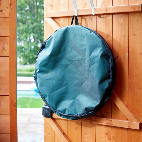 Smart Garden Products Folding Garden Waste Bag Pop-Up Spring Bin 100L Capacity & 2 x Durable Handles 2