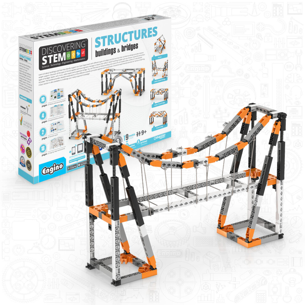 Engino Stem Structures - Buildings & Bridges