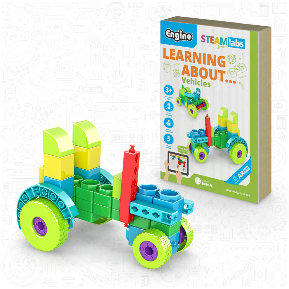 Engino Boys Stem Labs - Learning About Vehicles...
