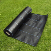 (1M x 10M) 1M Wide Groundmaster Heavy Duty Weed Control Fabric Ground Cover  Membrane