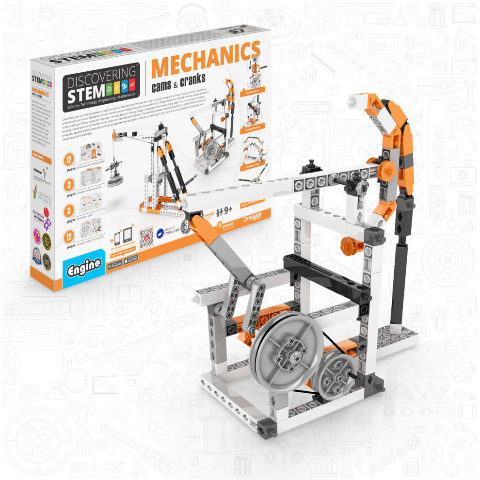 Engino Stem Mechanics - Cams & Cranks