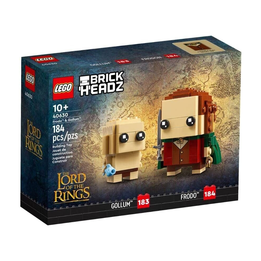 LEGO BrickHeadz Lord Of The Rings Frodo And Gollum Set 40630