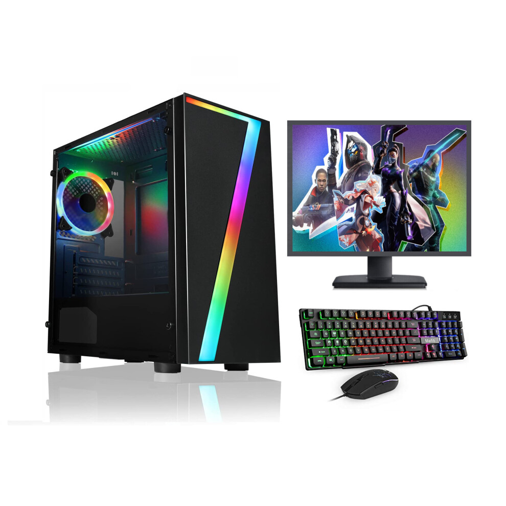 FCS Fast Gaming PC Full Setup Core i7 16GB 1TB Windows 10 4GB GTX1050TI