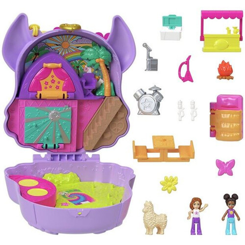 Polly Pocket Polly Pocket Big World Llama Camp Adventure