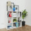 Charles Jacobs (No Drawers) Charles Jacobs White 9 Cube Open Book Shelf Storage 1