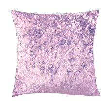 (24 x 24 inches (60 x 60 cm), Pink) Crushed Velvet Cushion Covers Throw Pillow Case