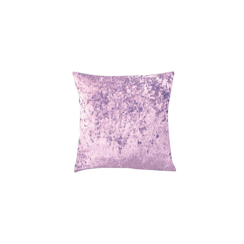 (24 x 24 inches (60 x 60 cm), Pink) Crushed Velvet Cushion Covers Throw Pillow Case