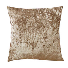 (22 x 22 inches (55 x 55 cm), Gold) Crushed Velvet Cushion Covers Throw Pillow Case