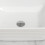 Living And Home Square Countertop Bathroom Sink Bowl White 6