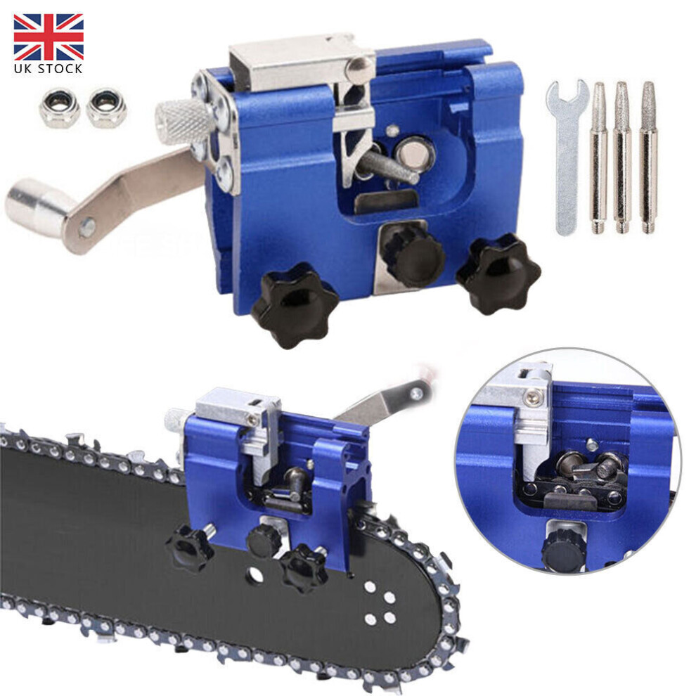 Portable Easy Chain Saw Sharpener Jig Sharpening Tool Clip Chainsaw Sharpener