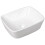 Living And Home Square Countertop Bathroom Sink Bowl White 3