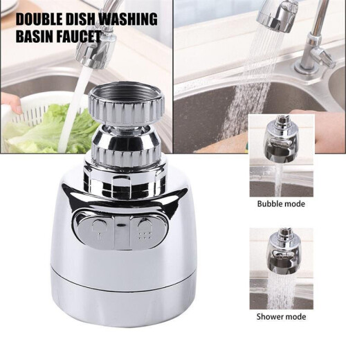 Kitchen Tap Aerator 360° Rotate Faucet Swivel End Diffuser Adapter Filter 1