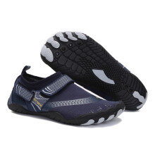 (Navy Blue #01, UK 10) Mens Womens Kids Water Shoes Beach Quick Dry Barefoot Swim Shoes Aqua Socks
