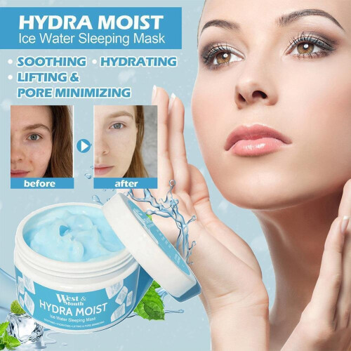 NEW Beauty Hydra Moist Ice Water Sleeping Mask