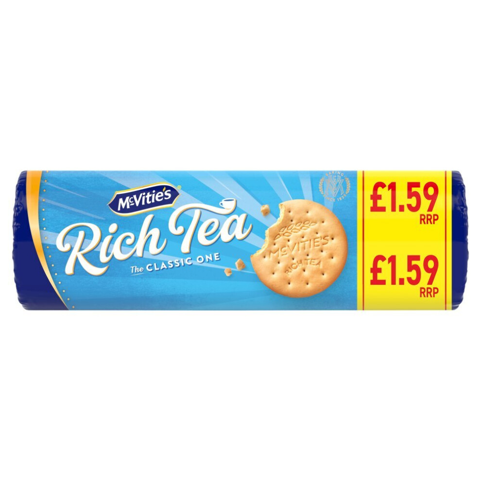 Mcvities Rich Tea Biscuits 300G (Pack Of 8)