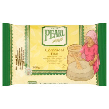 White Pearl Cornmeal Fine - Pack of 500g (Pack of 10)