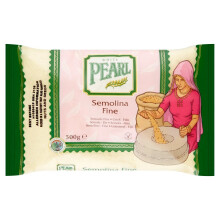 White Pearl Semolina Fine 500g - 500g (10 Pack of )