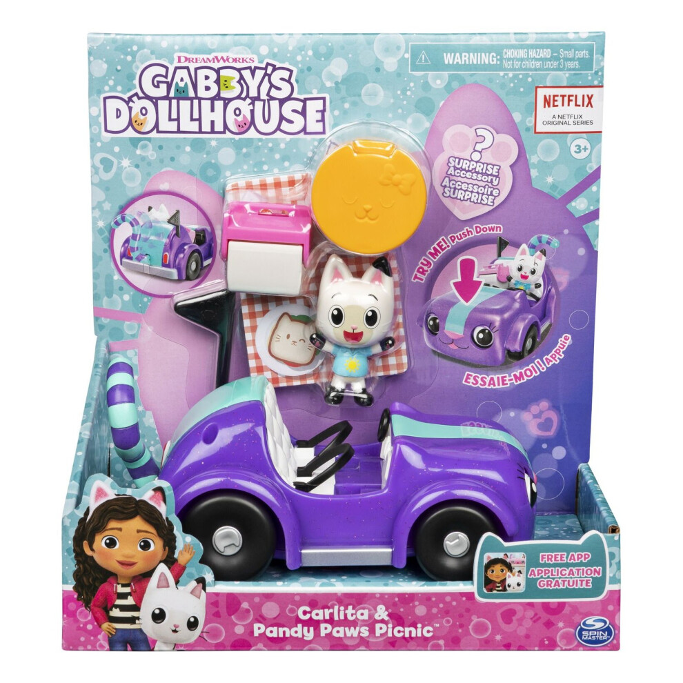 New Gabbys Dollhouse Gabby's Dollhouse Carlita & Pandy Paw Picnic